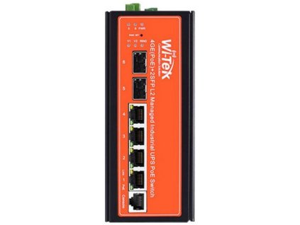 Wi-Tek WI-PMS306GF-UPS-I, Průmyslový Gigabitový PoE switch na solární energii