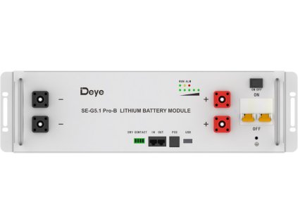 DEYE baterie SE-G5.1 Pro-B, 5.12 kWh, LV, rackmount