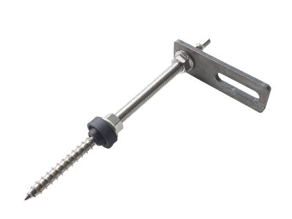 Set kombivrut šroub s horním šestihranem - A2, pr.10mm, délka 200mm a držákem profilu  A2  30x90mm