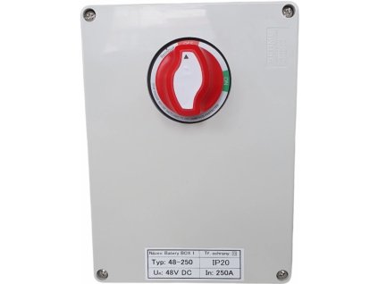 Bateriový odpínač pro 1 baterii a 1 měnič včetně odpojovače