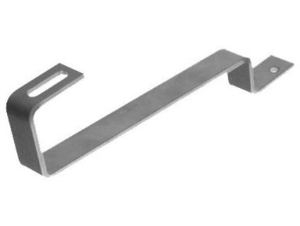 Nerezový jednoduchý hák - bobrovka - A2