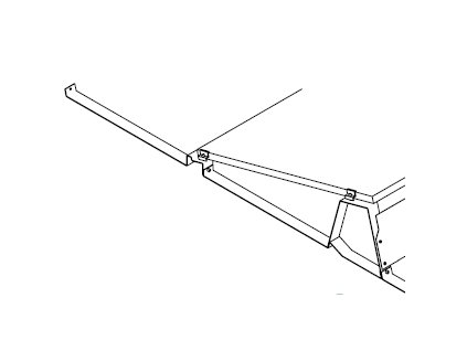 Samozátěžová k-ce JIH 15° - noha