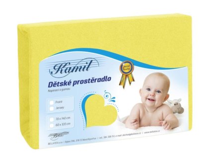 Dětské froté prostěradlo