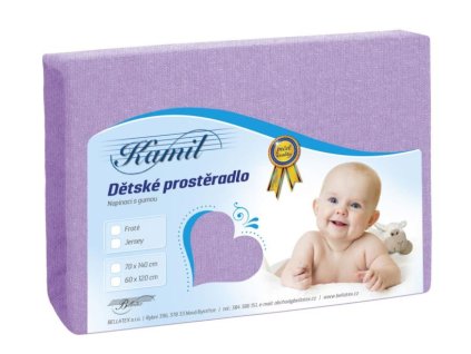 Dětské jersey prostěradlo
