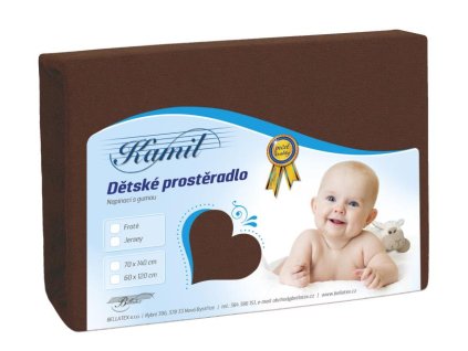 Dětské froté prostěradlo