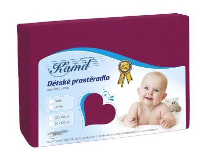 Dětské froté prostěradlo