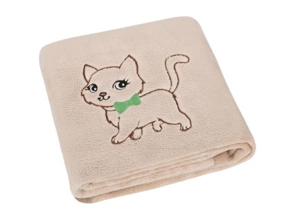 Přikrývka Korall micro s výšivkou