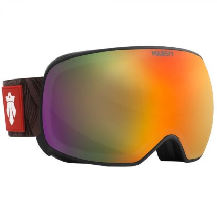 2690 Magnetyczne Gogle Majesty The Force Spherical black frame ultraviolet lens 600x600