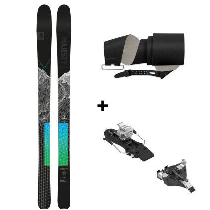 Majesty Superwolf Carbon + ATK Easy Rent 10 + stoupací pásy