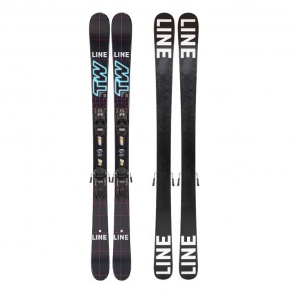 2023 line tom wallisch shorty youth skis 38252 2