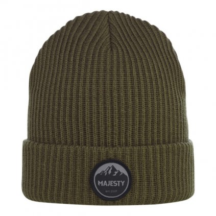 classic beanie army green