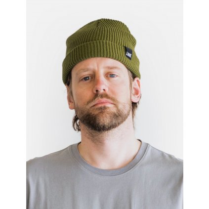 line 2324 dock beanie olive LN230032 2