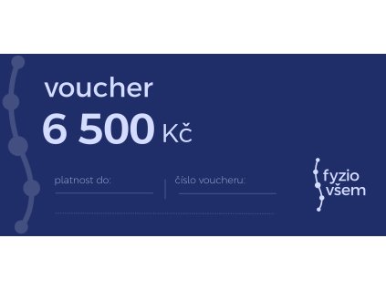 Voucher 6 500 Kč