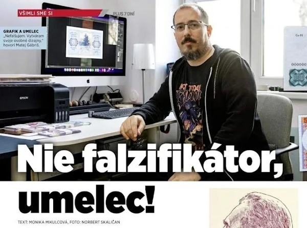 Článok v Plus7dní