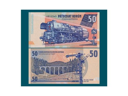 50 korún Škoda 556.0