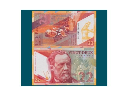 22 Francs Louis Pasteur