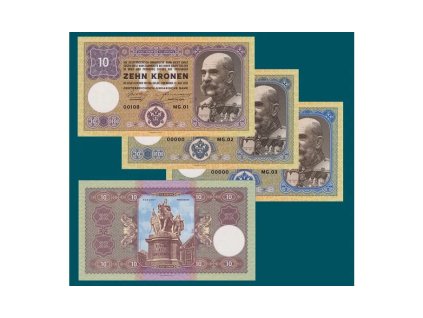 10 Korun Franc Jozef I. anulat