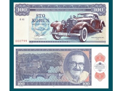 100 korún Zapadlík E