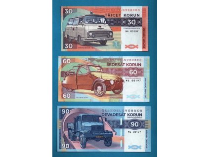 Sada 30,60,90 korún