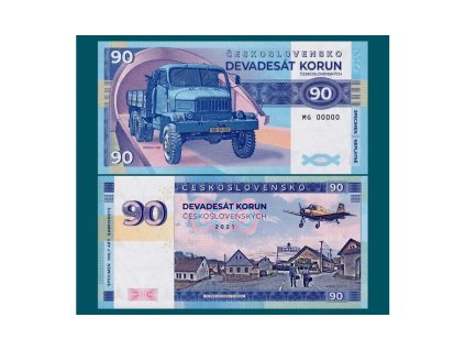 90 Korún Praga V3S