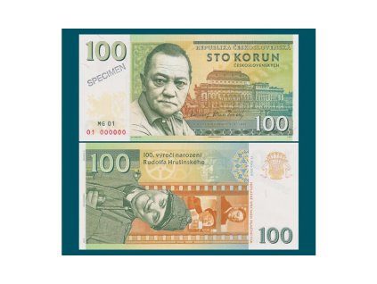 100 korún Hrušinský