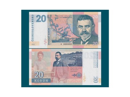 20 korún Martin Kukučín