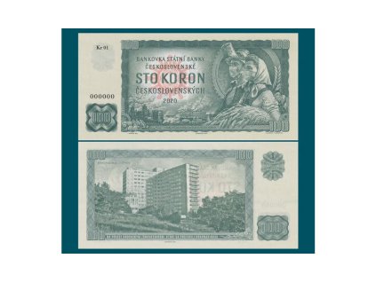 100 koron Československých Kramáre