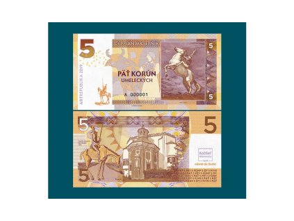 5 korún Moravany