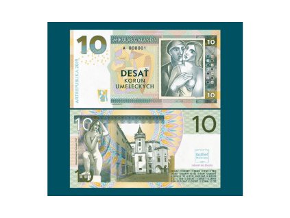 10 korún Moravany