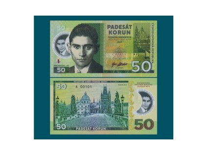 50 korún F. Kafka