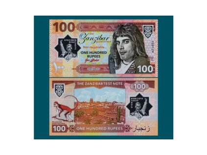 100 rupees Zanzibar