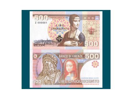 500 lire Florence / Italy