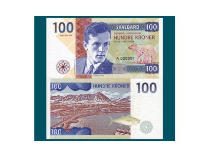 100 kroner Svalbard / Spitsbergen / Norway