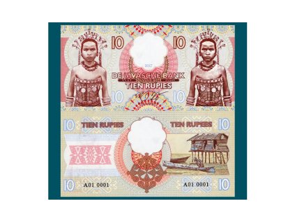 10 rupies Jaava