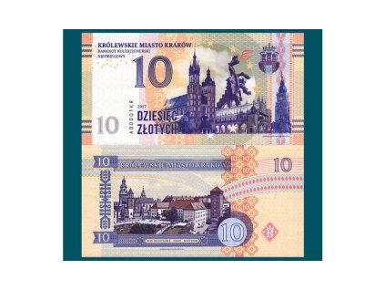 10 zlotych Krakow / Poland