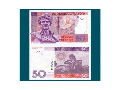 50 perper Montenegro
