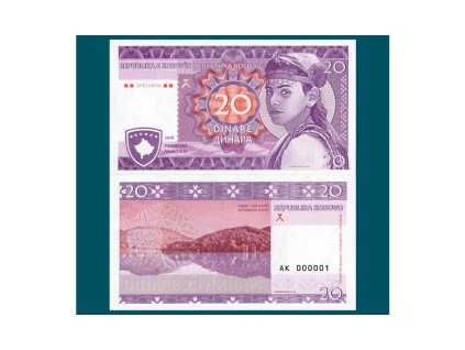 20 dinara Kosovo