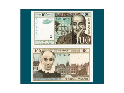 100 francs France