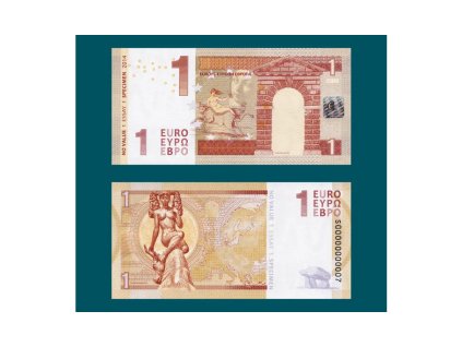 1 euro European Union / verzia A