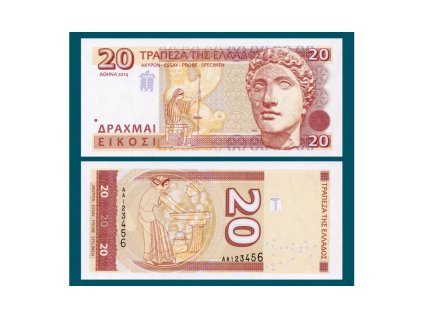 20 drachmas Greece