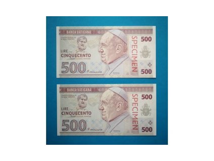500 lire Vatican