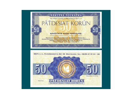 50 korún Ševt