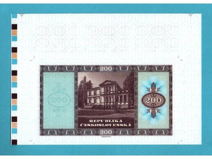 Aršík 200 korún A.Dvorák