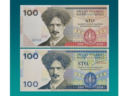100 lat Paderewski lic