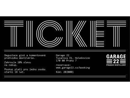 Garage22 ticket 150x75 nahled 2