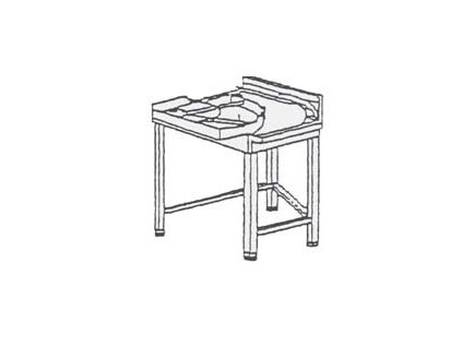 Stůl 90° s podáváním výstupní CT 171