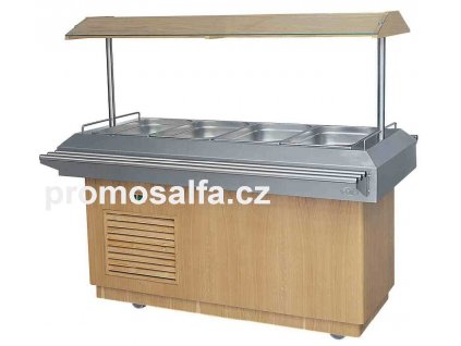 Salátový bar chladící COLD pro 4xGN 1/1