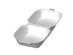 Box na hamburger bílý 120 x 120 x 74 mm