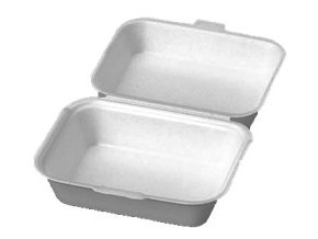 Menu box bílý 185 x 133 x 75 mm