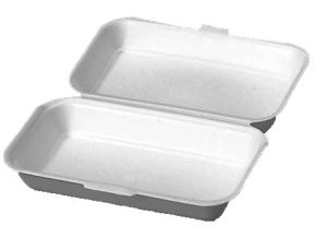 Menu box bílý 240 x 133 x 75 mm